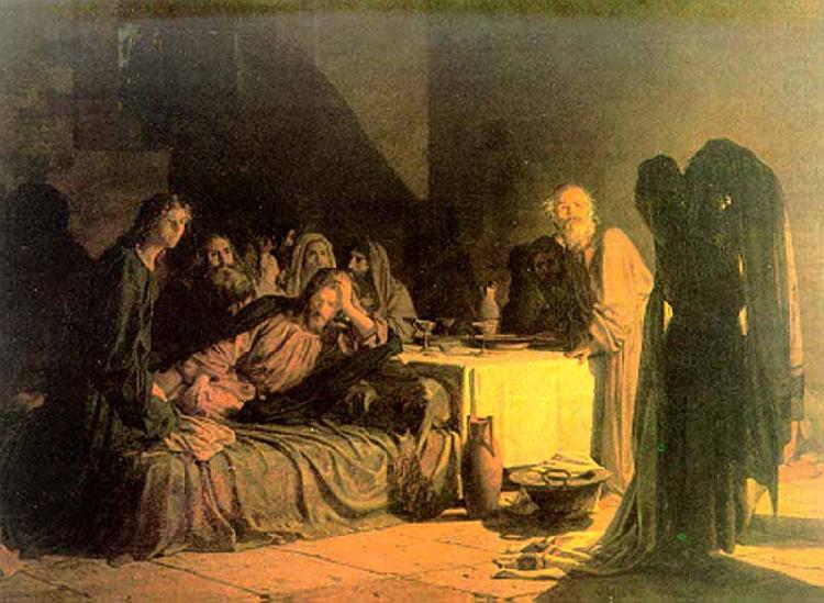 Nikolai Ge The Last Supper china oil painting image